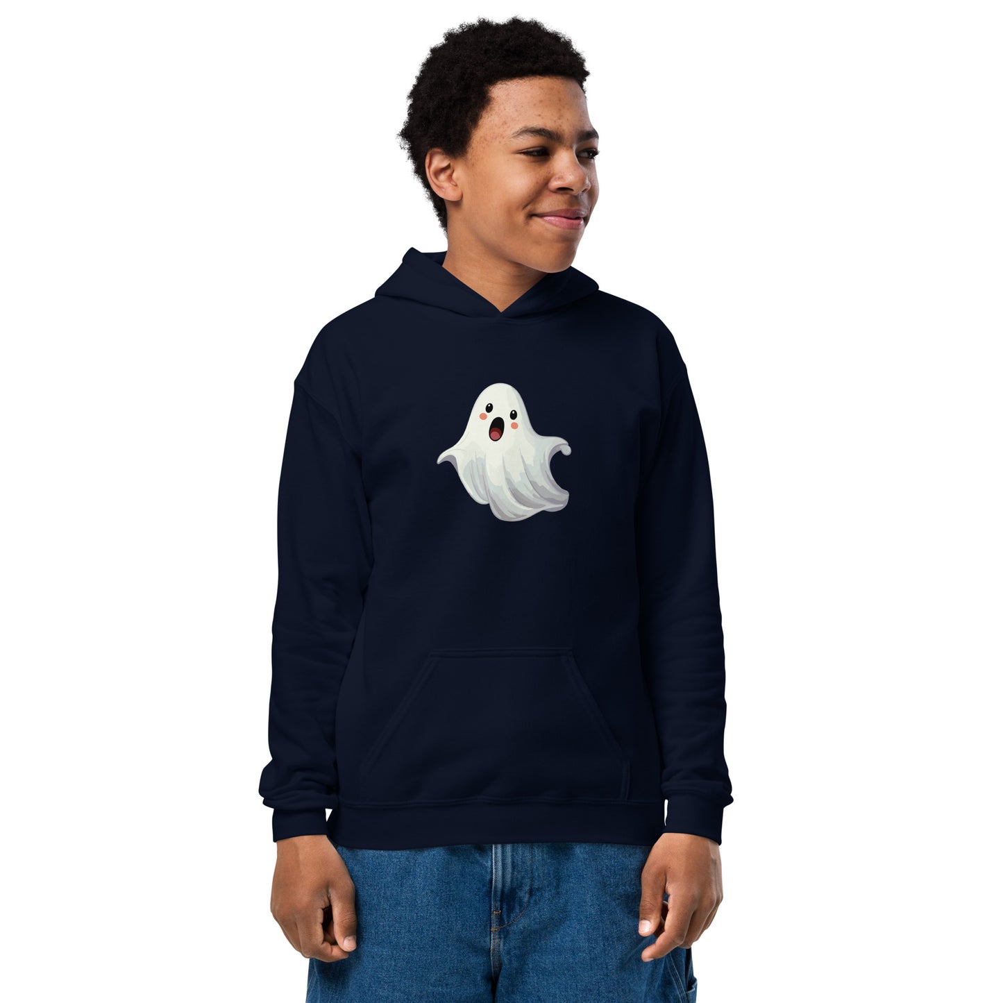 Ghost Halloween Youth heavy blend hoodie