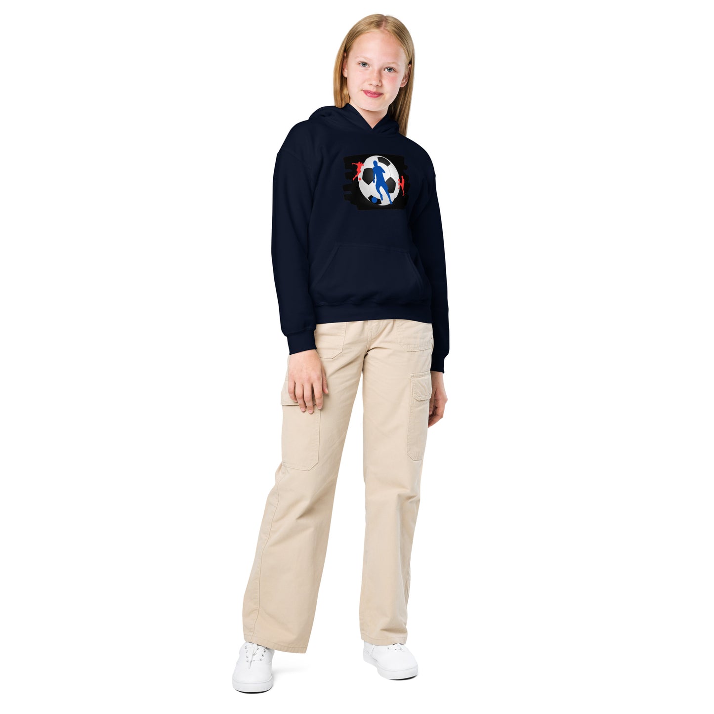 Soccer Youth heavy blend hoodie