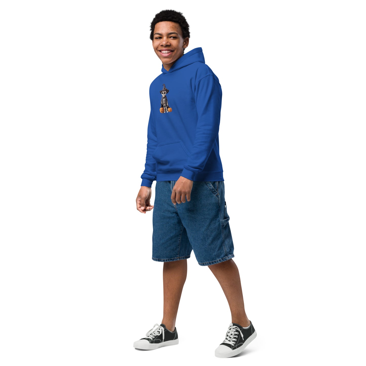 Cute Skeleton Halloween Youth hoodie
