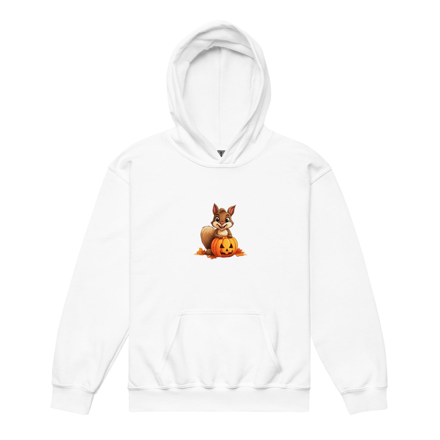 Halloween Squirrell Youth heavy blend hoodie