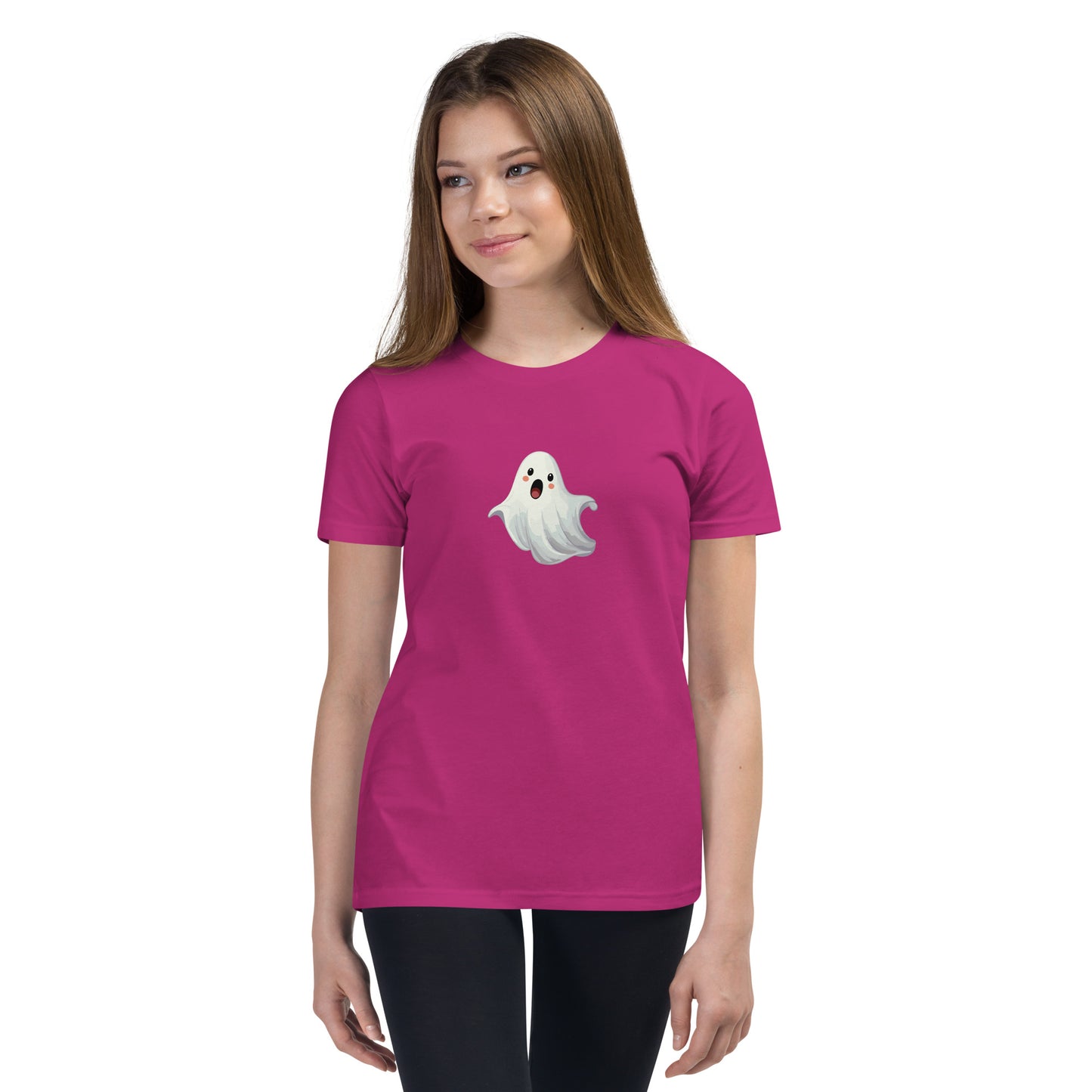 Ghost Halloween Youth Short Sleeve T-Shirt