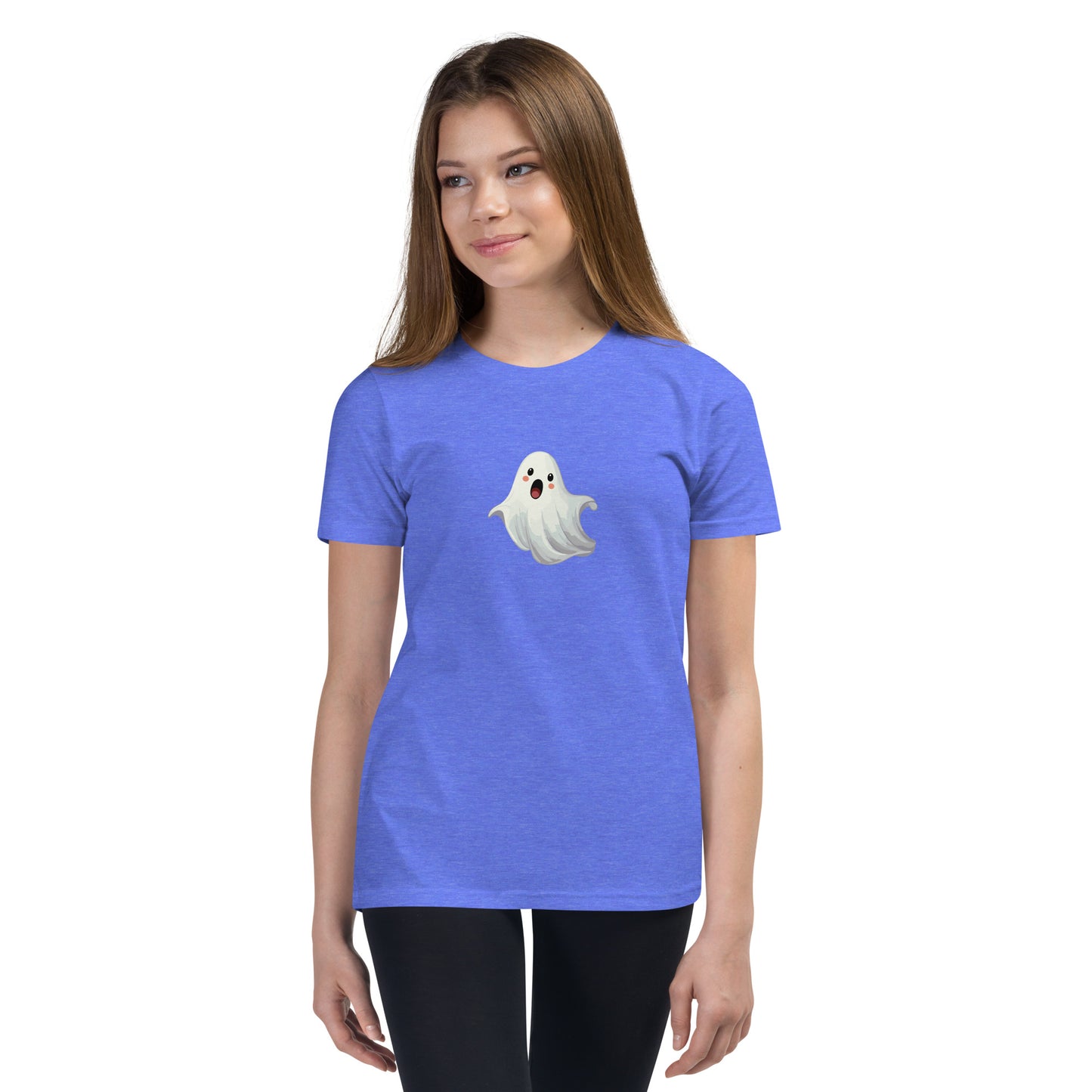 Ghost Halloween Youth Short Sleeve T-Shirt