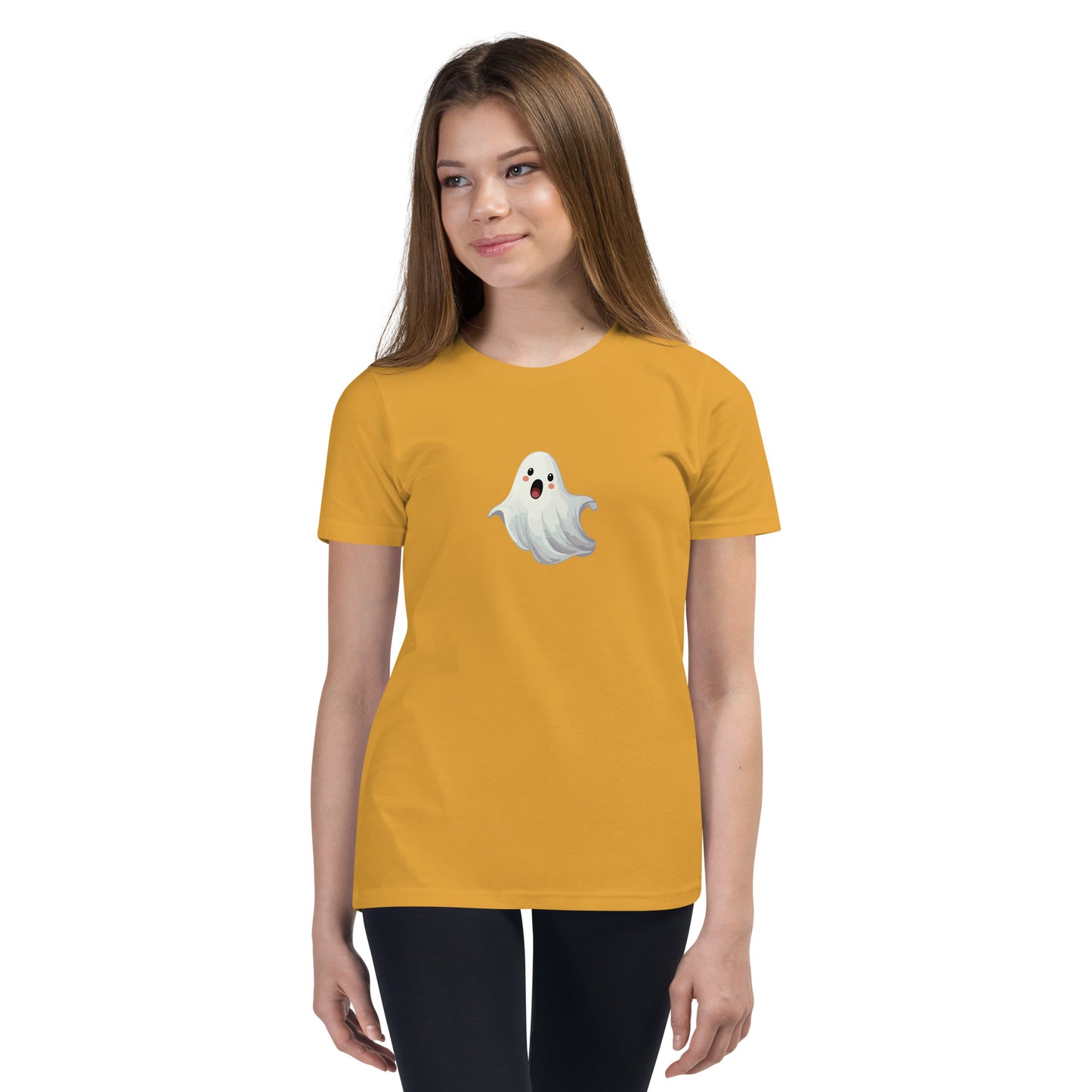 Ghost Halloween Youth Short Sleeve T-Shirt