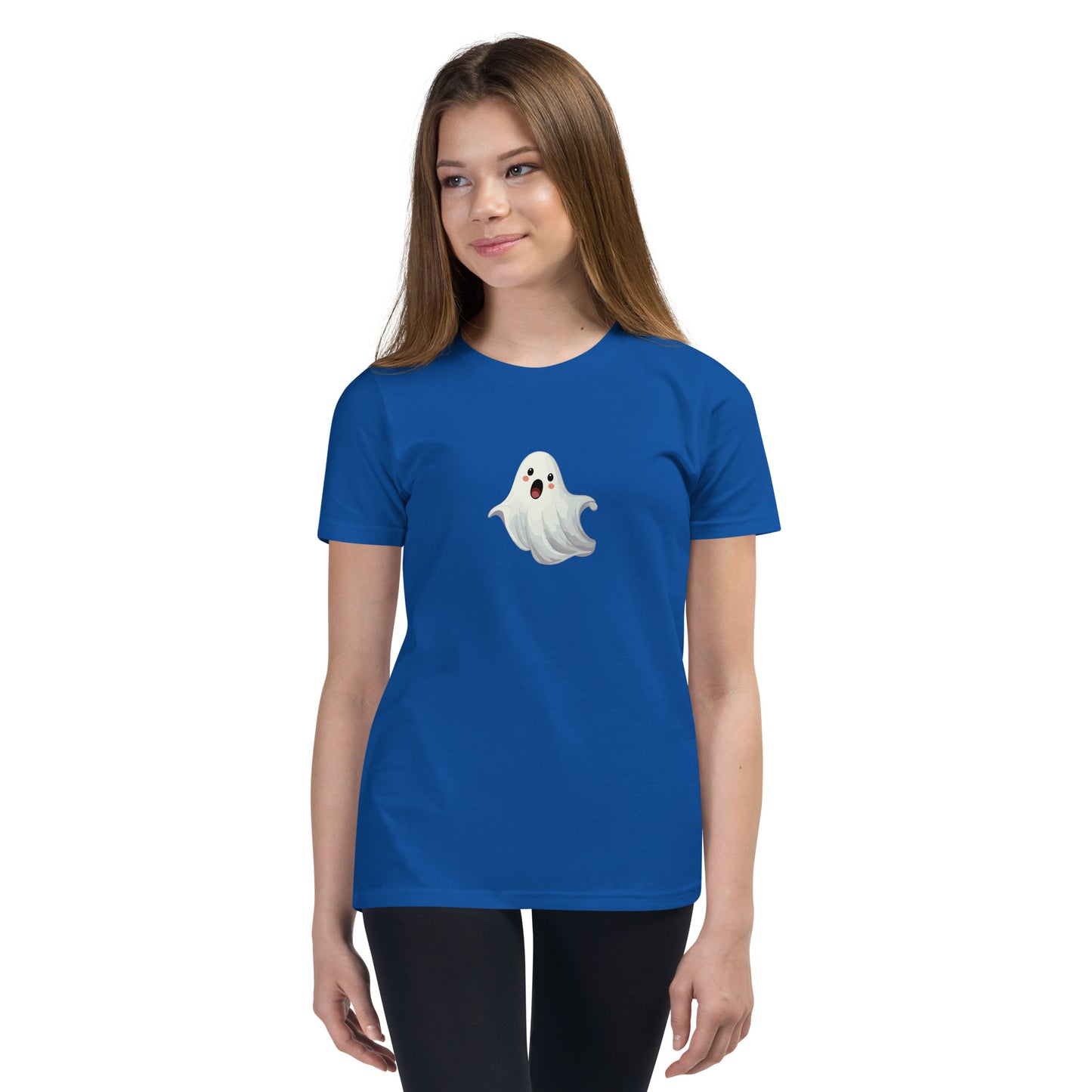 Ghost Halloween Youth Short Sleeve T-Shirt