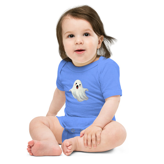 Ghost Halloween Baby short sleeve one piece