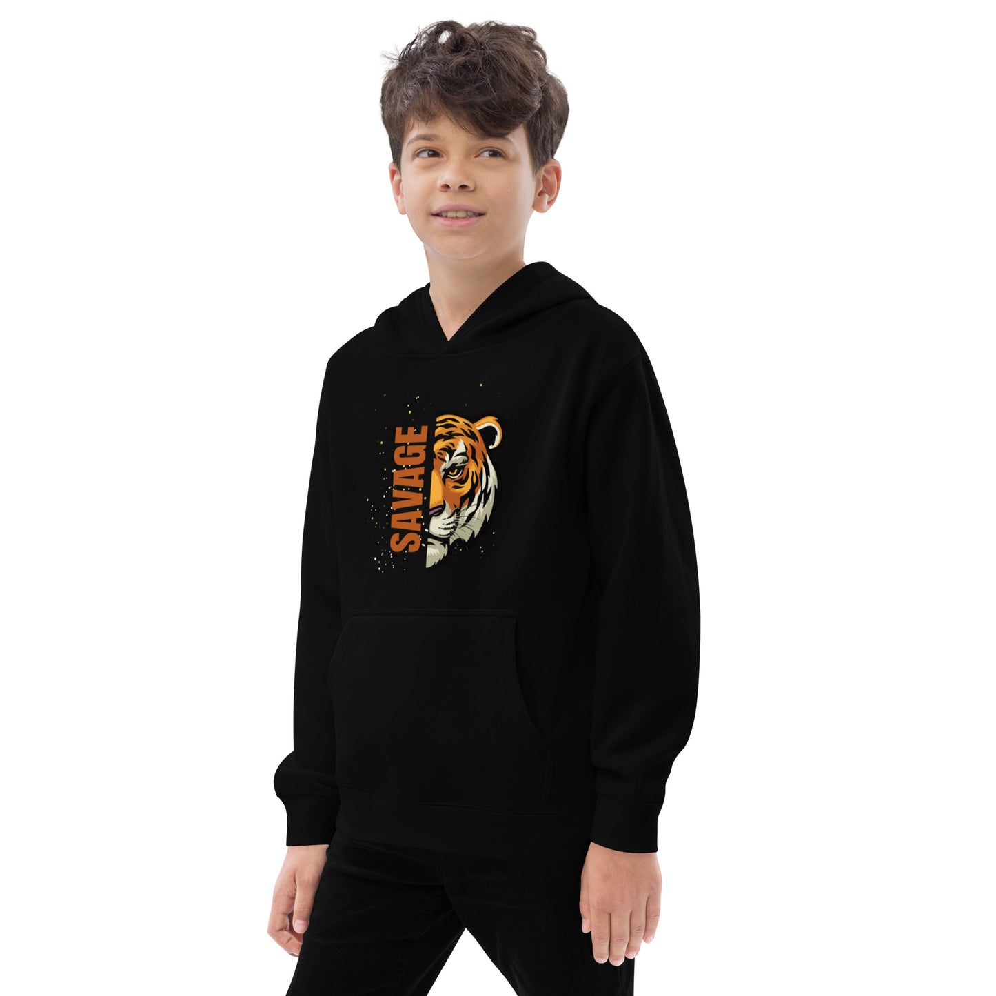 Savage Tiger Kids fleece hoodie