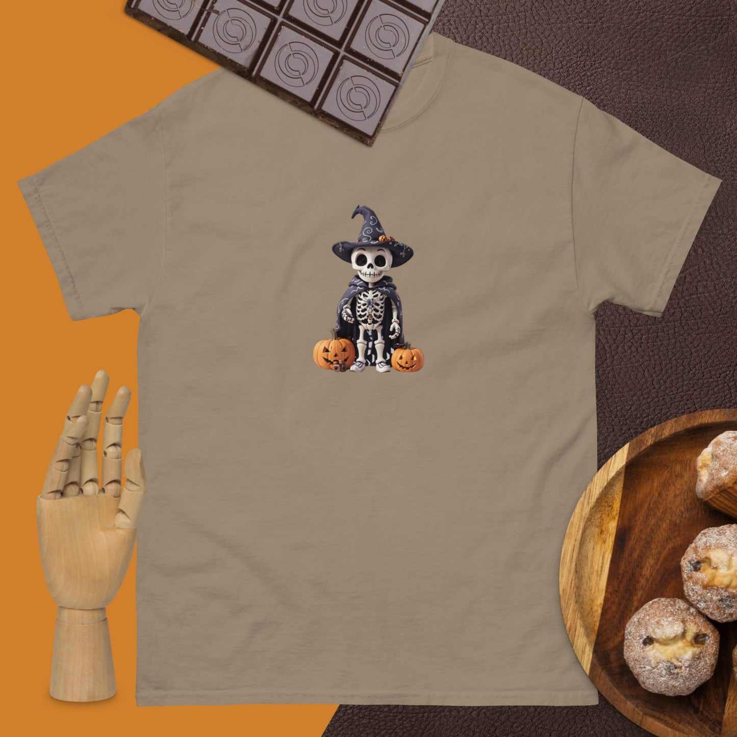 Cute Skeleton Halloween classic tee