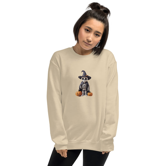 Cute Skeleton Halloween Sweatshirt