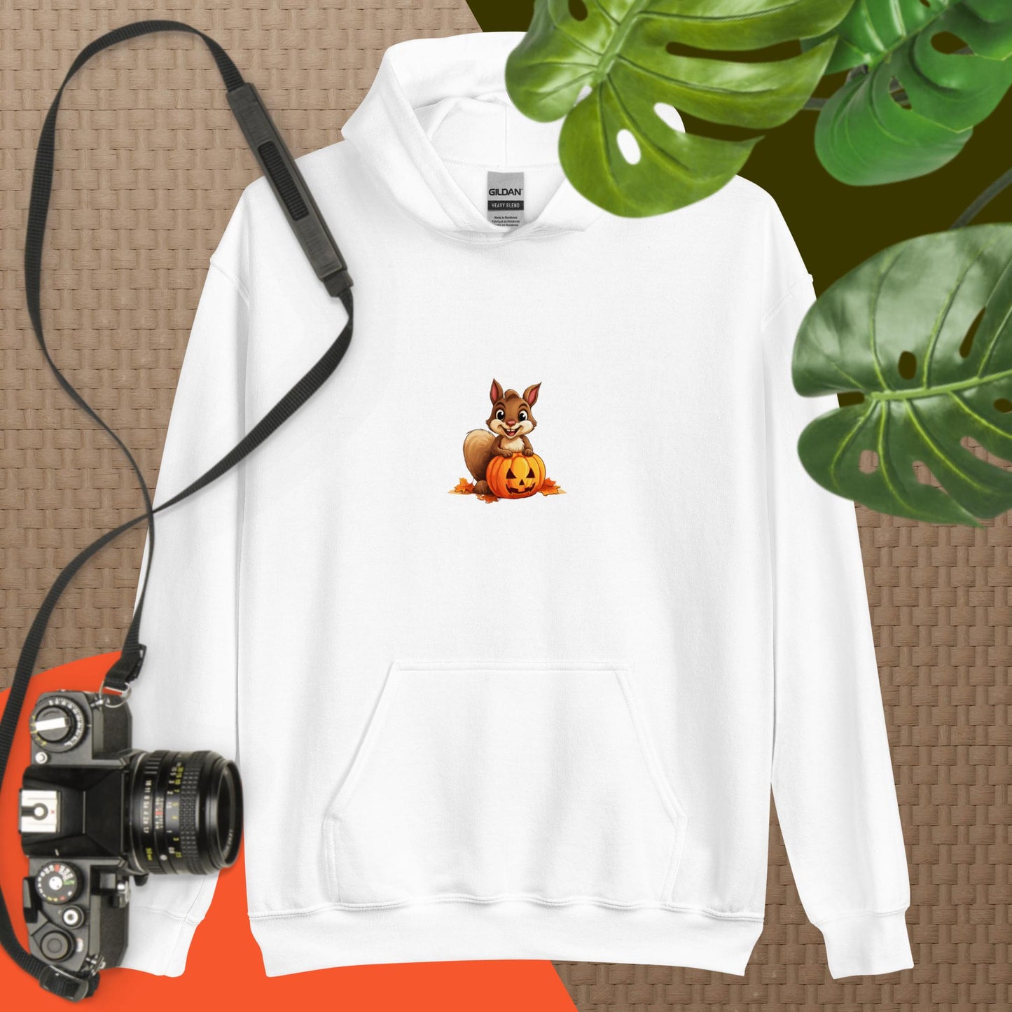 Halloween Squirrell Adult Hoodie