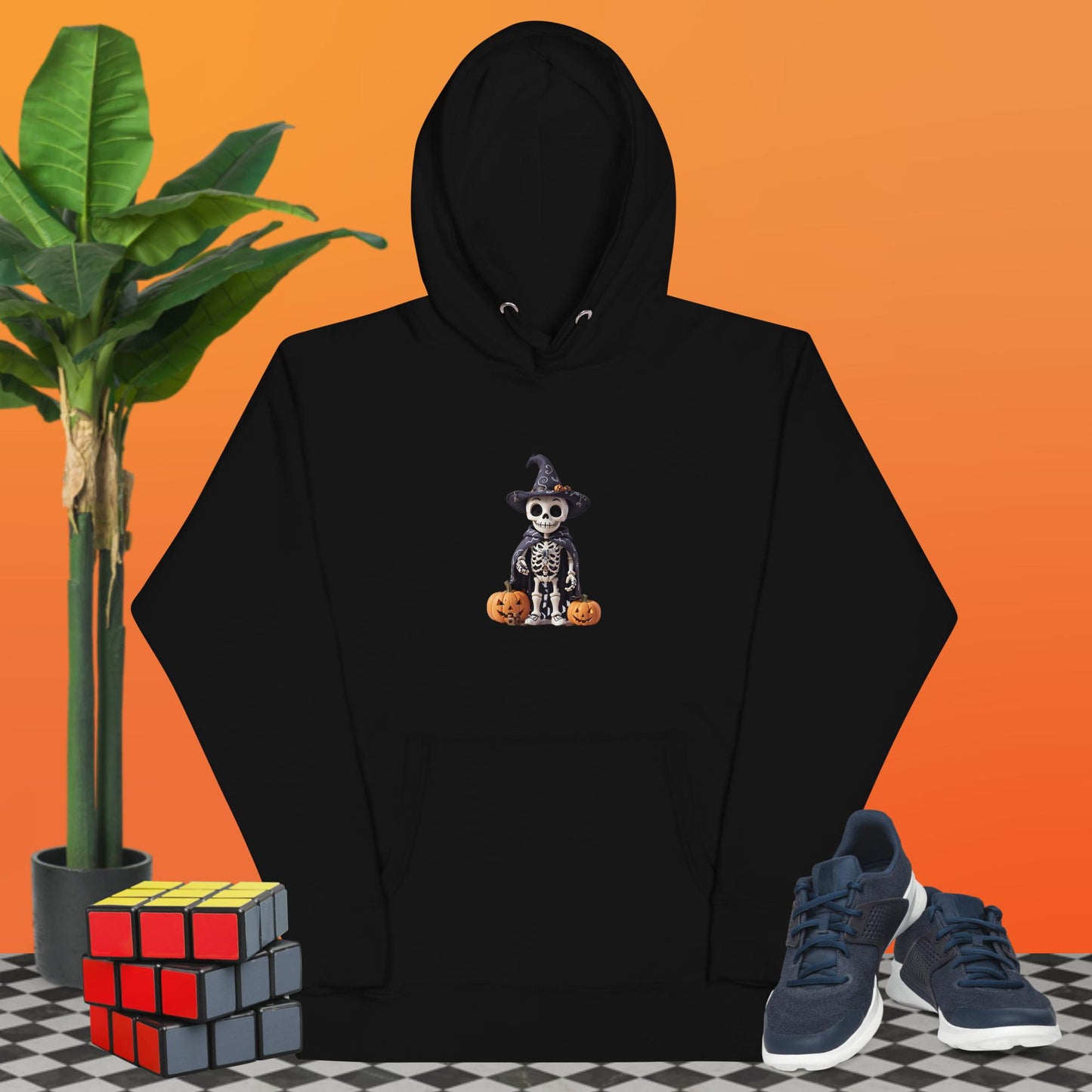 Cute Skeleton Halloween Hoodie