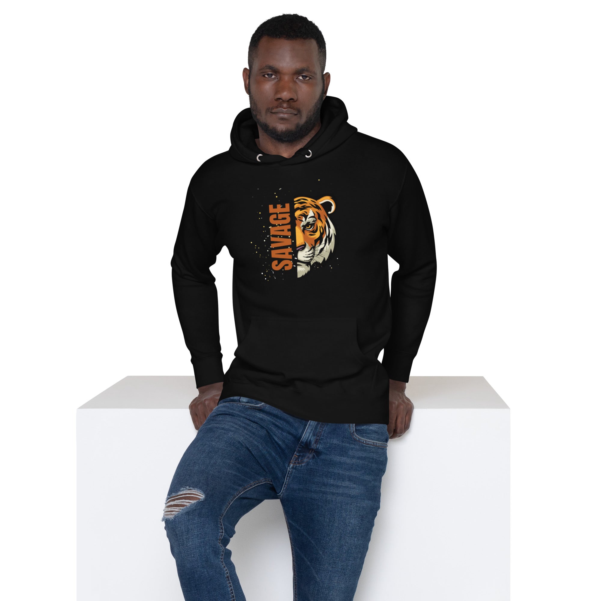 Savage black hoodie online