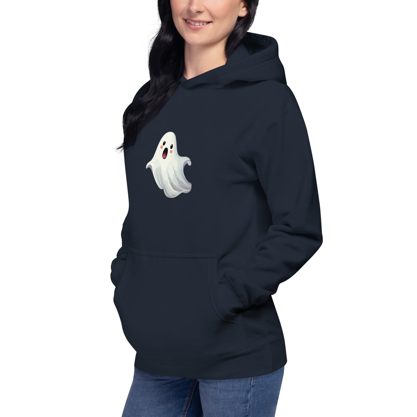 Ghost Halloween Adult Hoodie