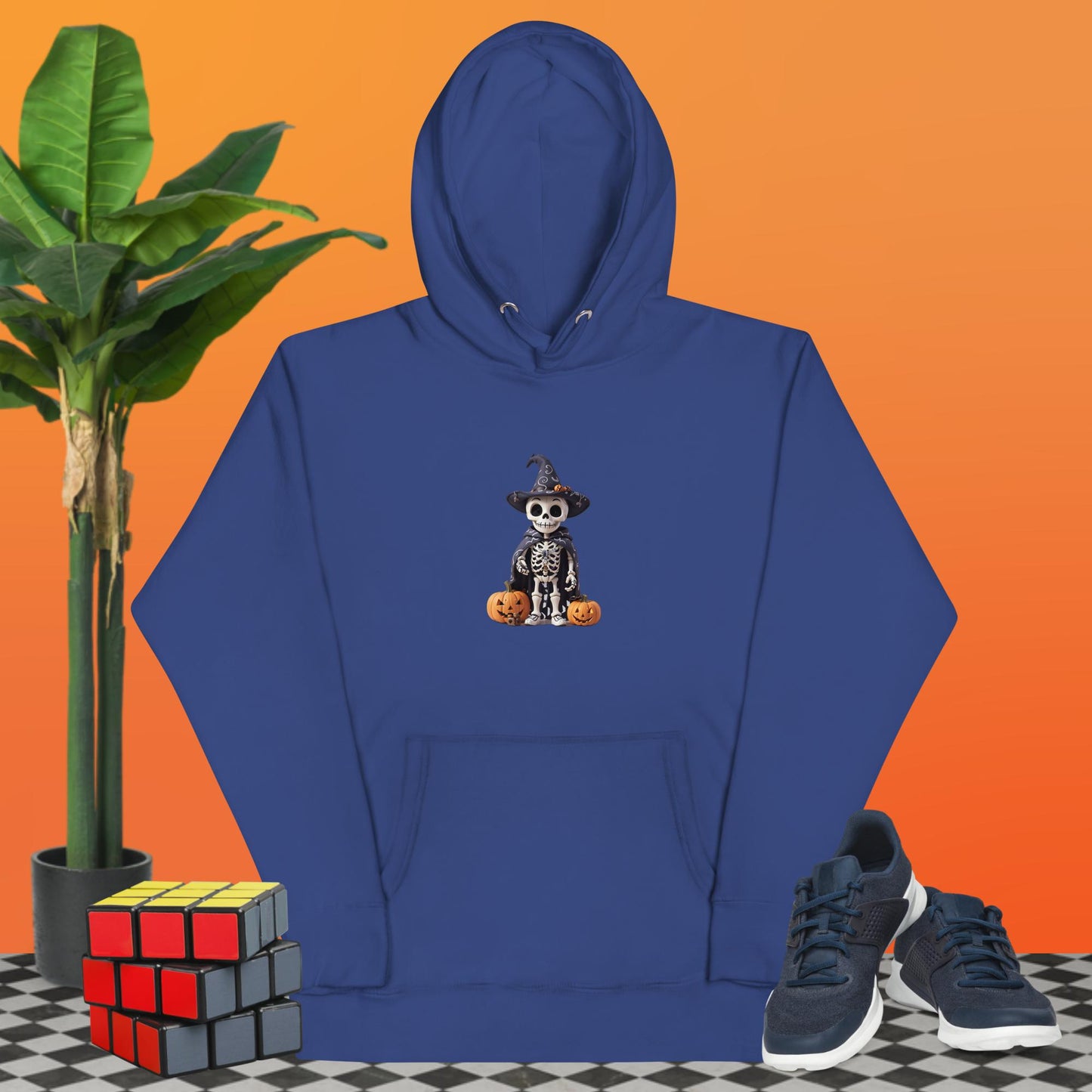 Cute Skeleton Halloween Hoodie