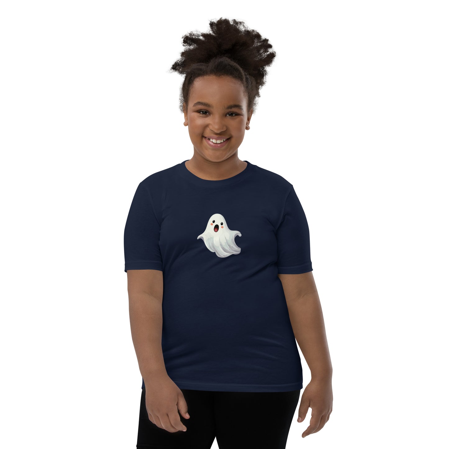 Ghost Halloween Youth Short Sleeve T-Shirt